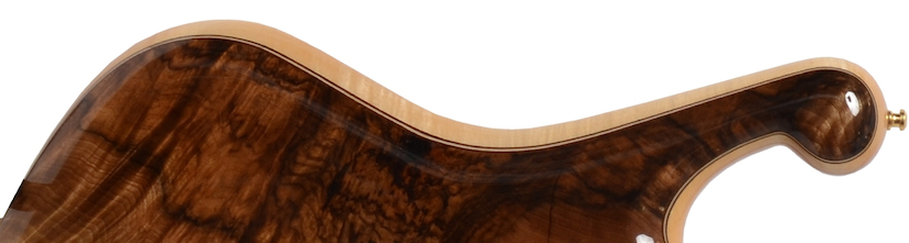 BURL WALNUT - high gloss finish