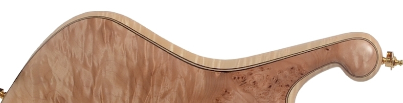 BURL MAPLE satin finish