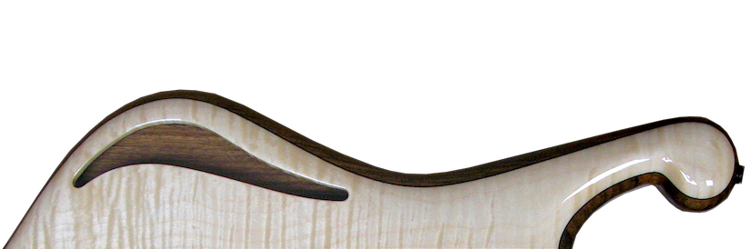 FLAMED MAPLE - high gloss finish